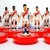 Subbuteo Andrew Table Soccer Peru 1982 World Cup on Classic Hasbro Bases